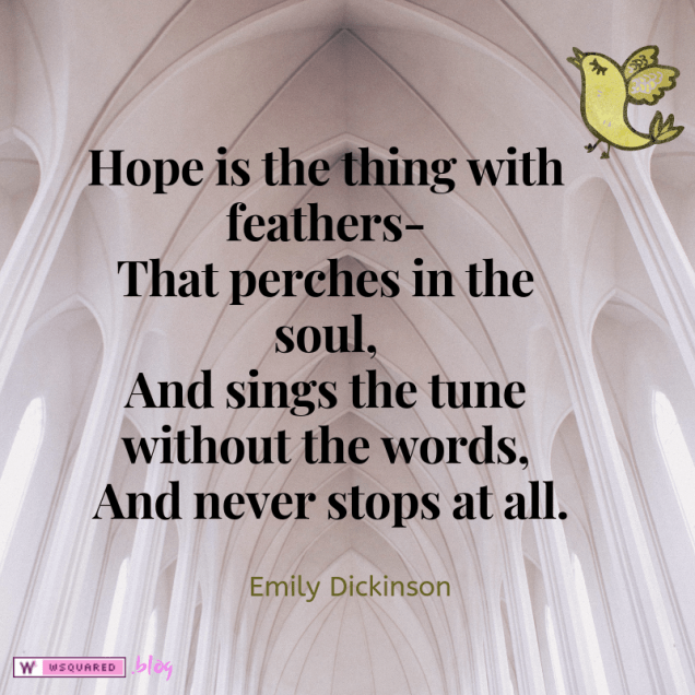 The thing with feathers