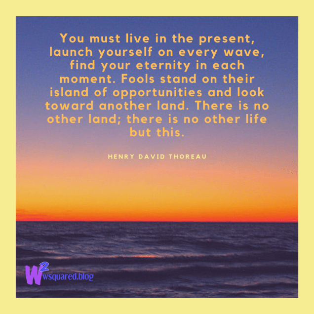 There is no other life - Thoreau